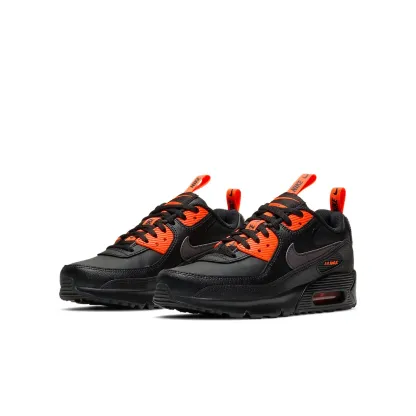 (GS) Air Max 90 SE 'Black Total Orange' CT5231-001