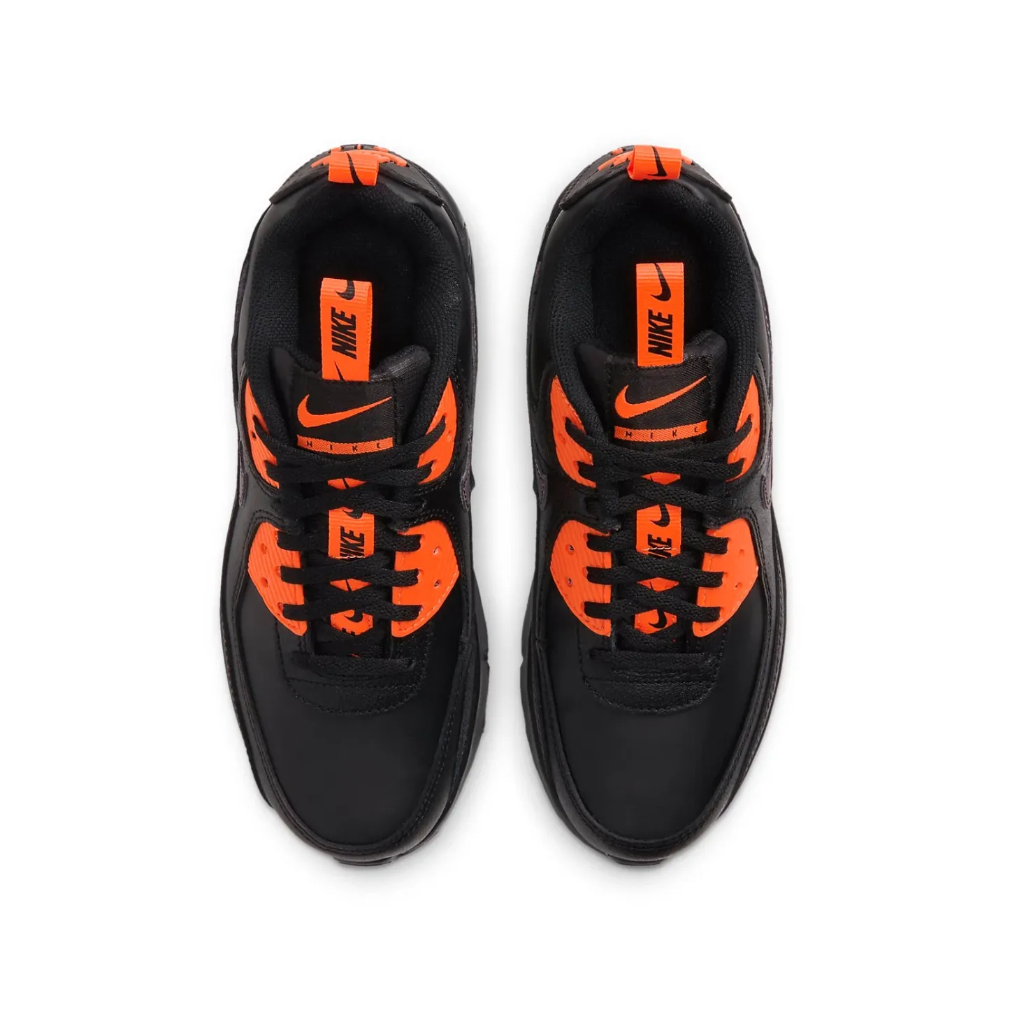 (GS) Air Max 90 SE 'Black Total Orange' CT5231-001