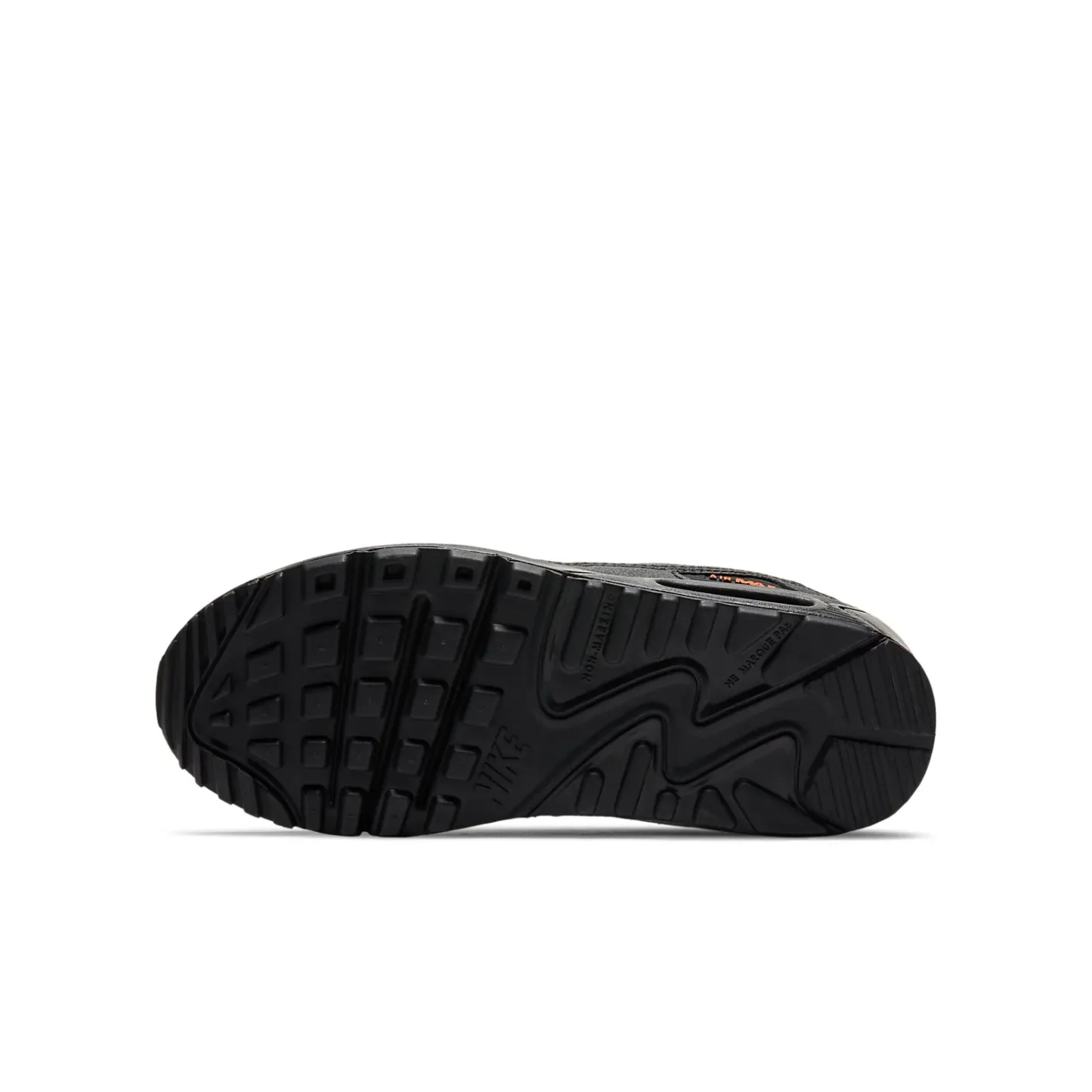 (GS) Air Max 90 SE 'Black Total Orange' CT5231-001
