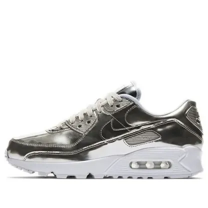(WMNS) Air Max 90 'Metallic Pack - Chrome' CQ6639-001
