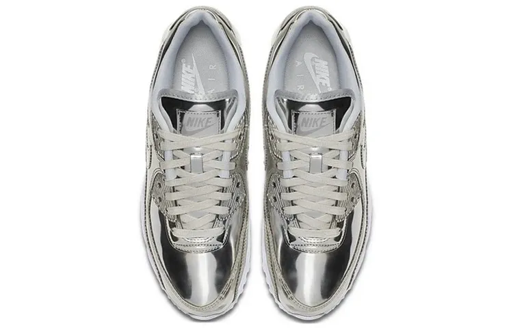 (WMNS) Air Max 90 'Metallic Pack - Chrome' CQ6639-001