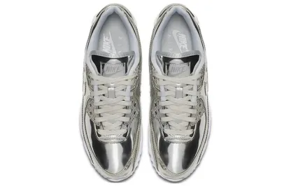 (WMNS) Air Max 90 'Metallic Pack - Chrome' CQ6639-001