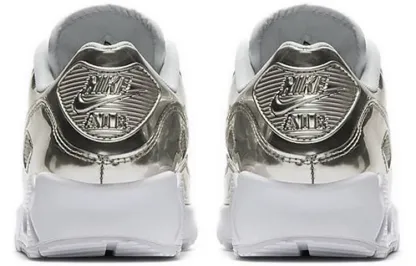 (WMNS) Air Max 90 'Metallic Pack - Chrome' CQ6639-001