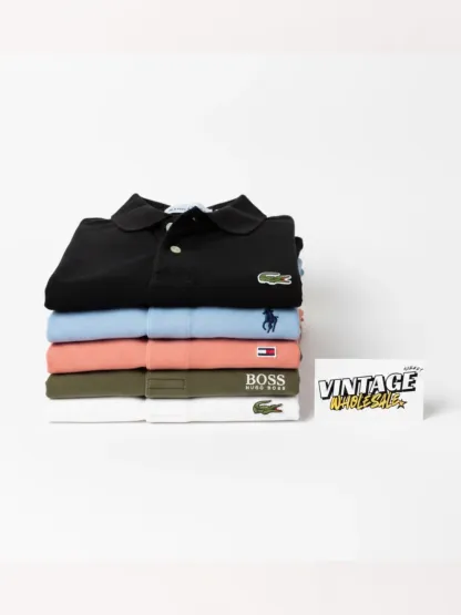 Premium Polo Box – 5 Vintage Pieces (Mix)