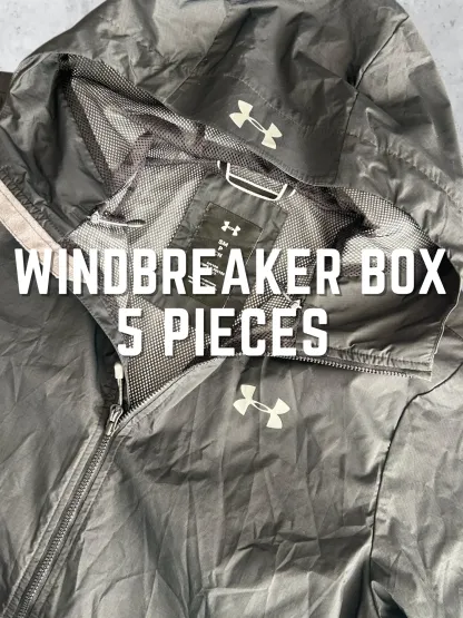 Vintage Branded Windbreaker Box – 5 Stuks