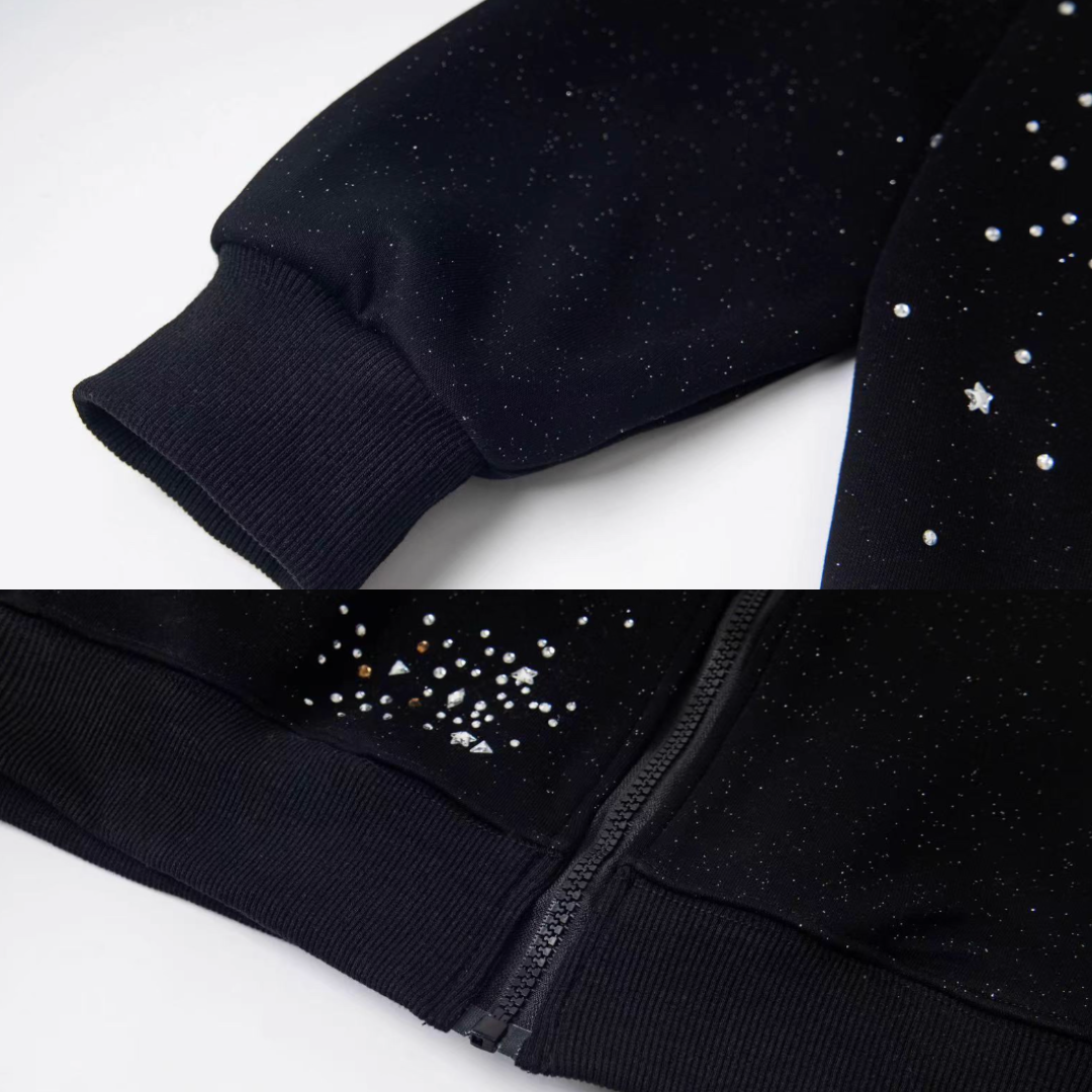 VYBES Celestial Zip up (Fleece Lined)