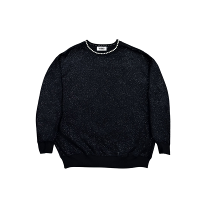 VYBES Iced Collar Crewneck