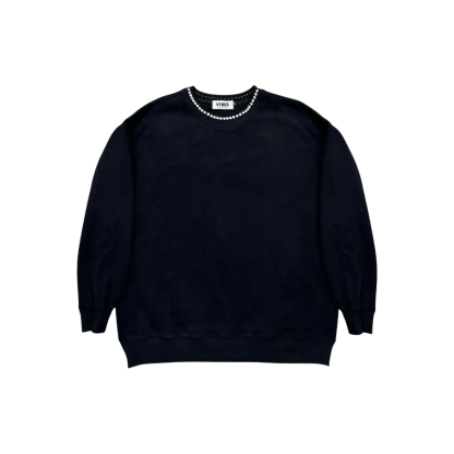 VYBES Iced Collar Crewneck