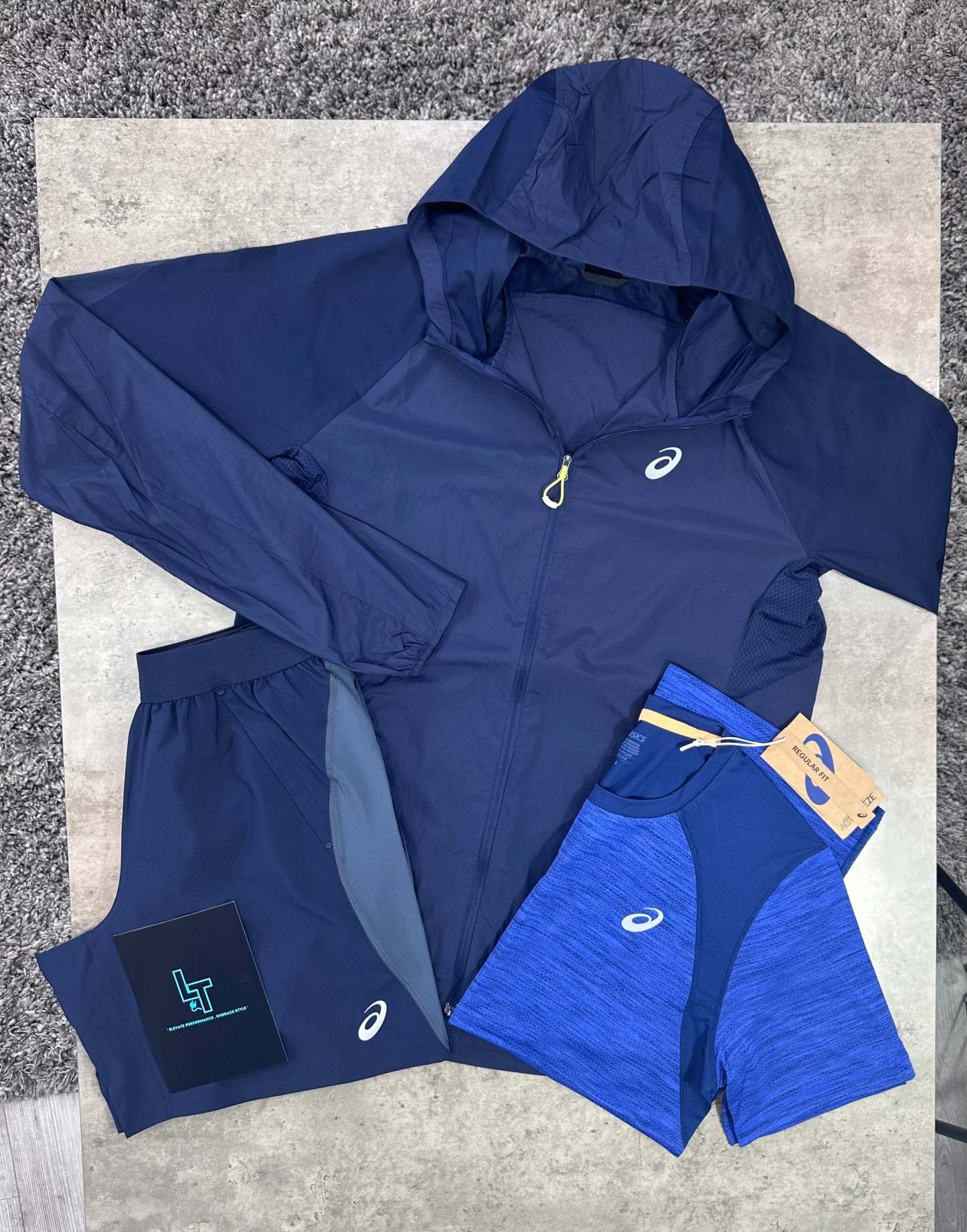 ASICS 3 PIECE SET - TEAL