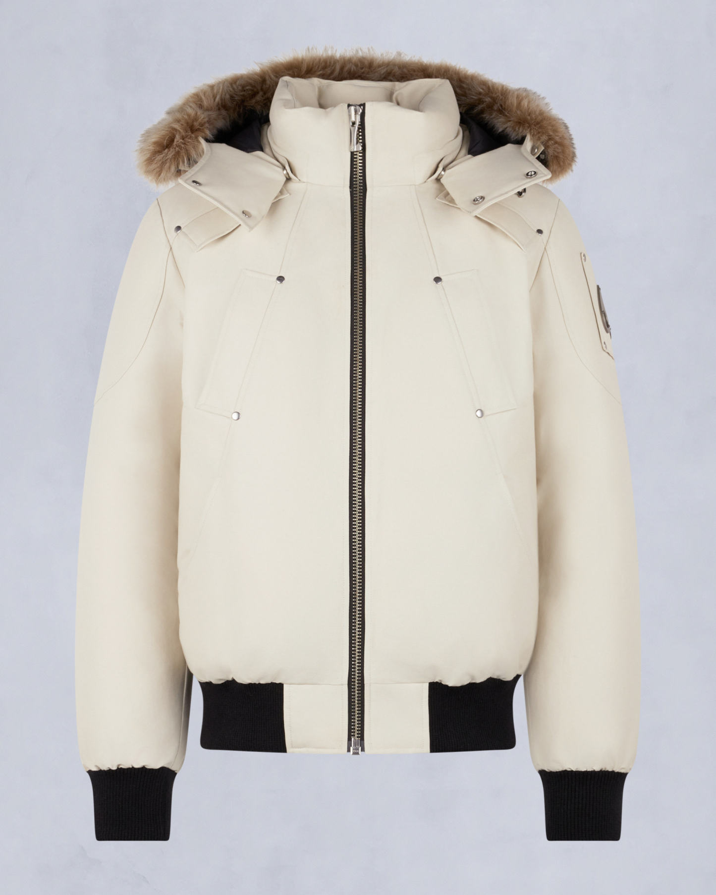 ORIGINAL BALLISTIC SHEARLING TRIM BOMBER JACKET