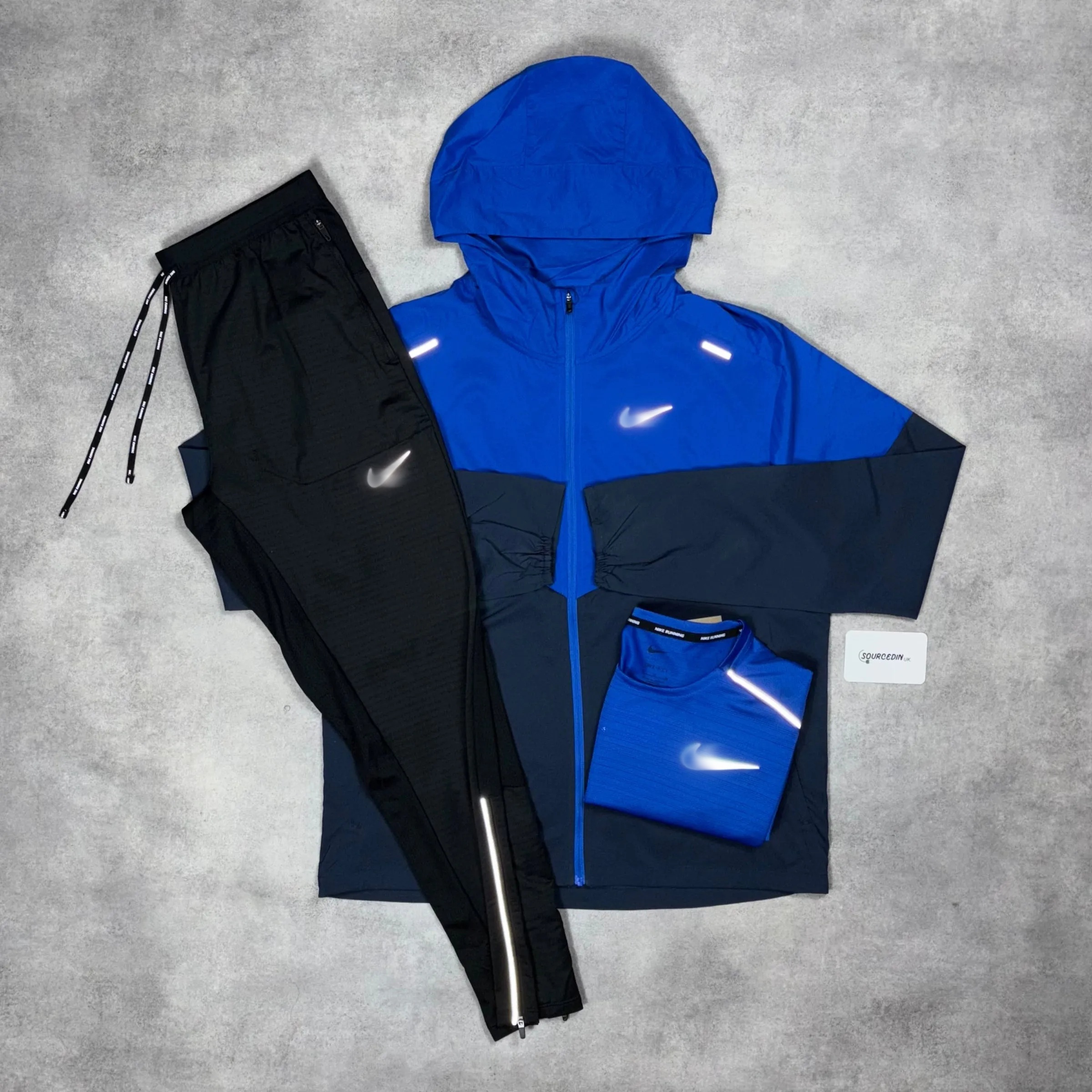 Nk Uv Windrunner Jacket 3-Piece 7” Challenger Short Set