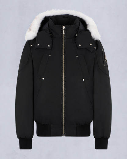 ORIGINAL BALLISTIC SHEARLING TRIM BOMBER JACKET
