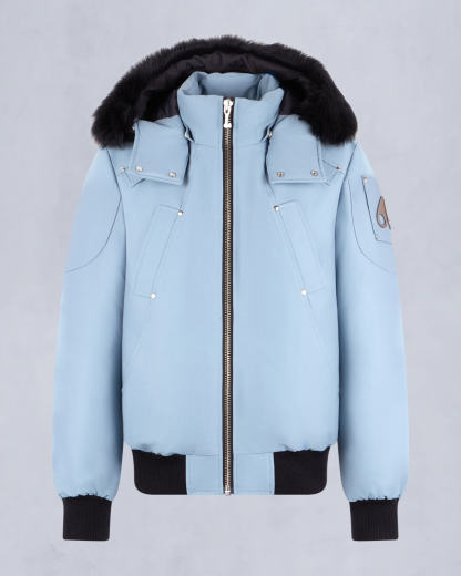 ORIGINAL BALLISTIC SHEARLING TRIM BOMBER JACKET