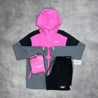 Nk Uv Windrunner Jacket 3-Piece 7” Challenger Short Set