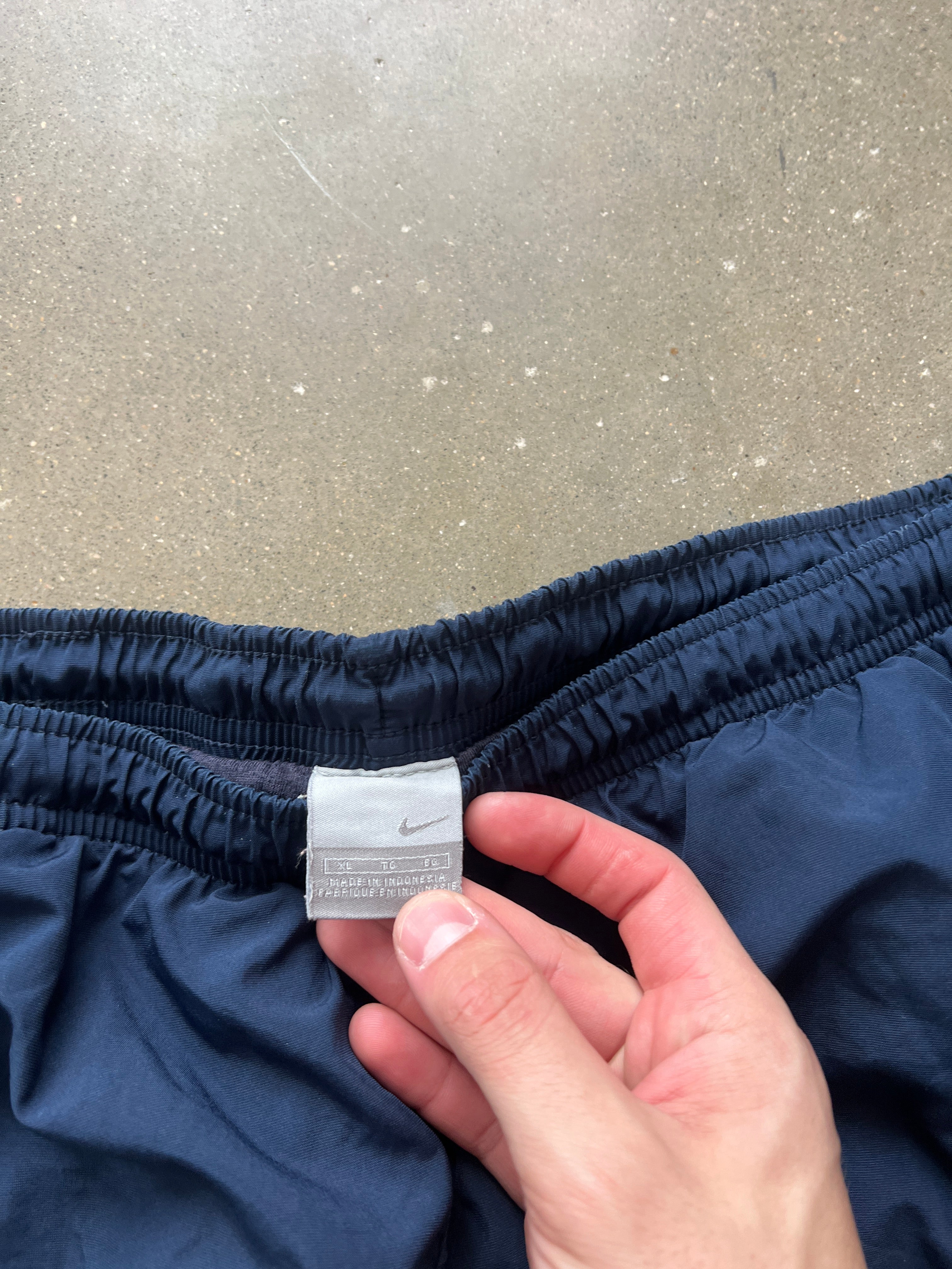 Vintage Navy Blue Nike Track Pants