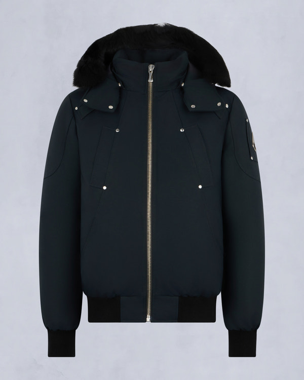 ORIGINAL BALLISTIC SHEARLING TRIM BOMBER JACKET