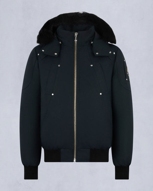 ORIGINAL BALLISTIC SHEARLING TRIM BOMBER JACKET