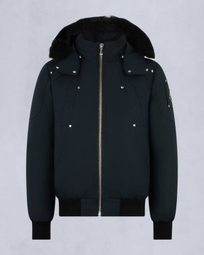 ORIGINAL BALLISTIC SHEARLING TRIM BOMBER JACKET