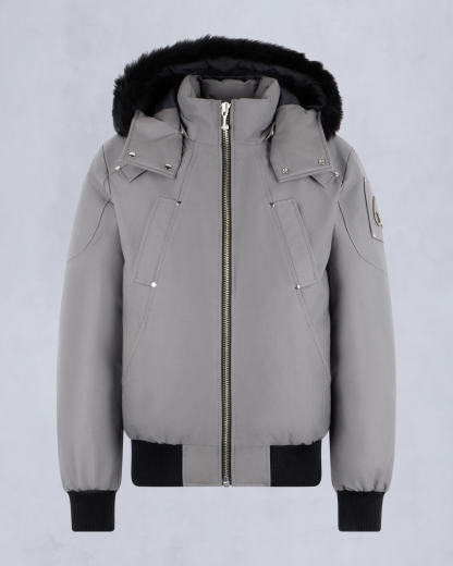 ORIGINAL BALLISTIC SHEARLING TRIM BOMBER JACKET