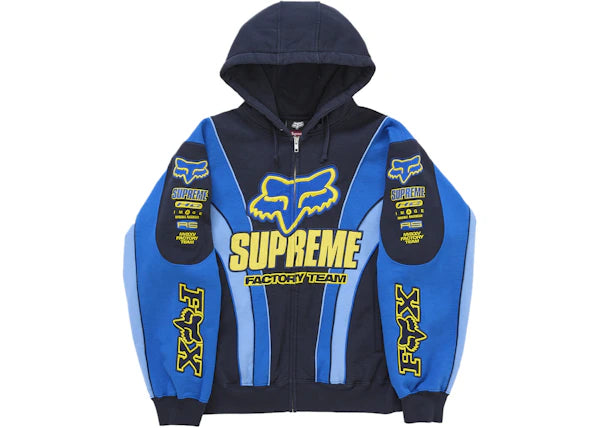 Graphic Racing Hoodie【blue】