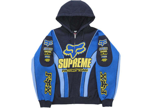 Graphic Racing Hoodie【blue】