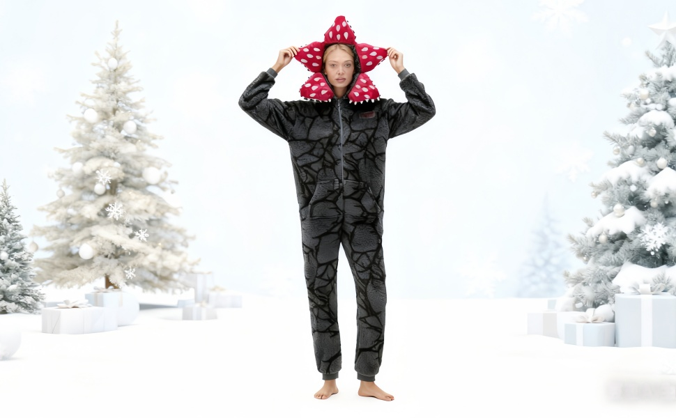 S-Strangers Things Costume Xmas Pjs