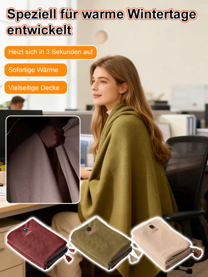 In nur 3 Sekunden wärmt er deinen ganzen Körper sofort auf! Graphen-Heizung Körper Wärmedecke