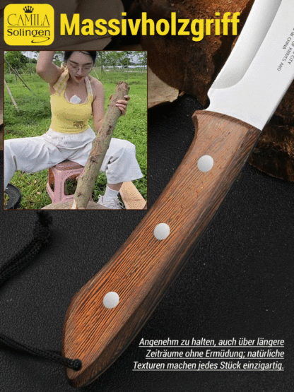 Hohe Härte, doppelte Verwendung】Outdoor-Machete】Haushaltsknochenhackmesser