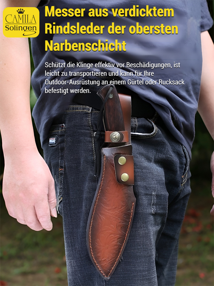 Hohe Härte, doppelte Verwendung】Outdoor-Machete】Haushaltsknochenhackmesser