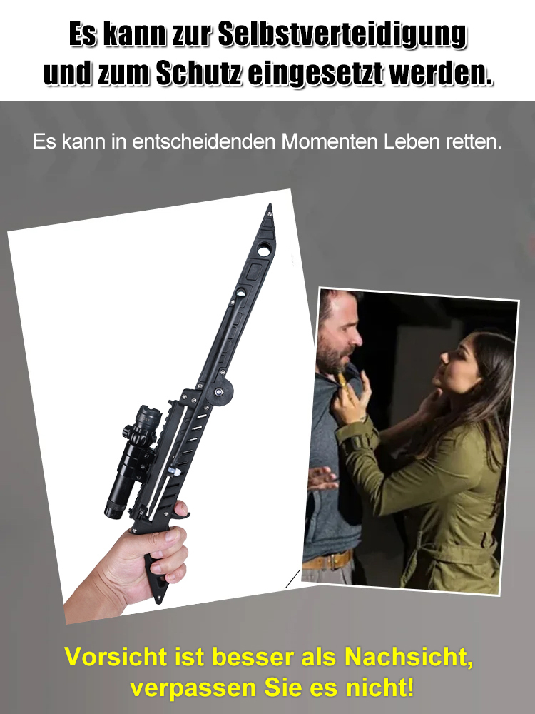 100 Meter Präzision auf Scharfschützenniveau! Lasergesteuerte Schleuder. [100 % legal, kaufen Sie mit Vertrauen]