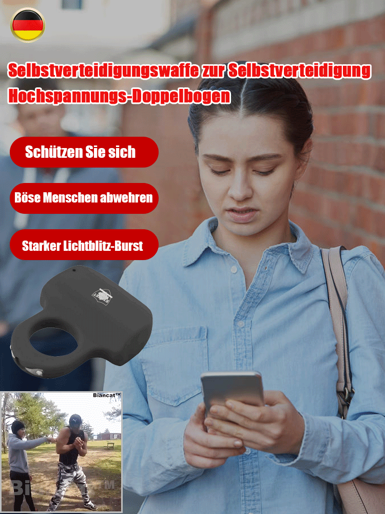 Sofortige Aktivierung – Schutz in nur einer Sekunde. Elektroschock-Halsband