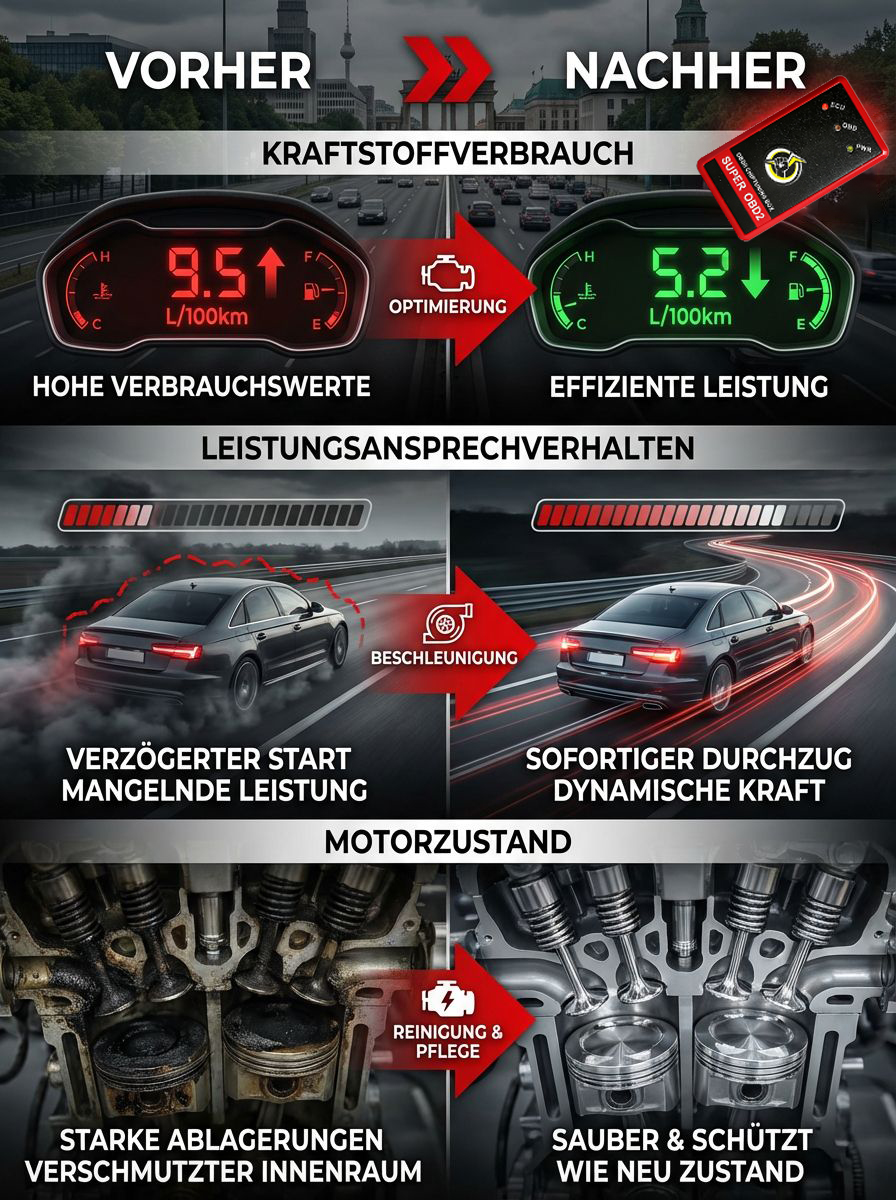 OBD2Nitro Optimierungskönig Kraftstoffspargerät