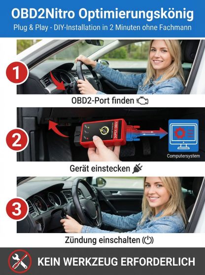 OBD2Nitro Optimierungskönig Kraftstoffspargerät