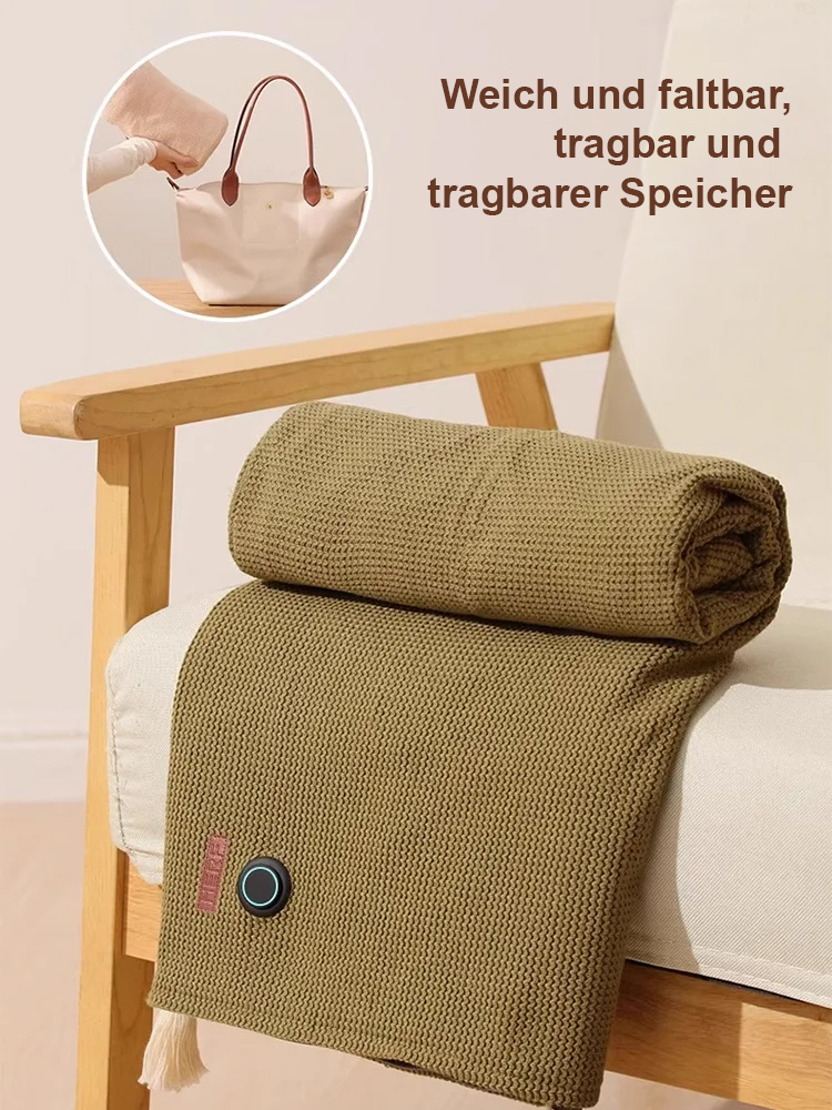 In nur 3 Sekunden wärmt er deinen ganzen Körper sofort auf! Graphen-Heizung Körper Wärmedecke