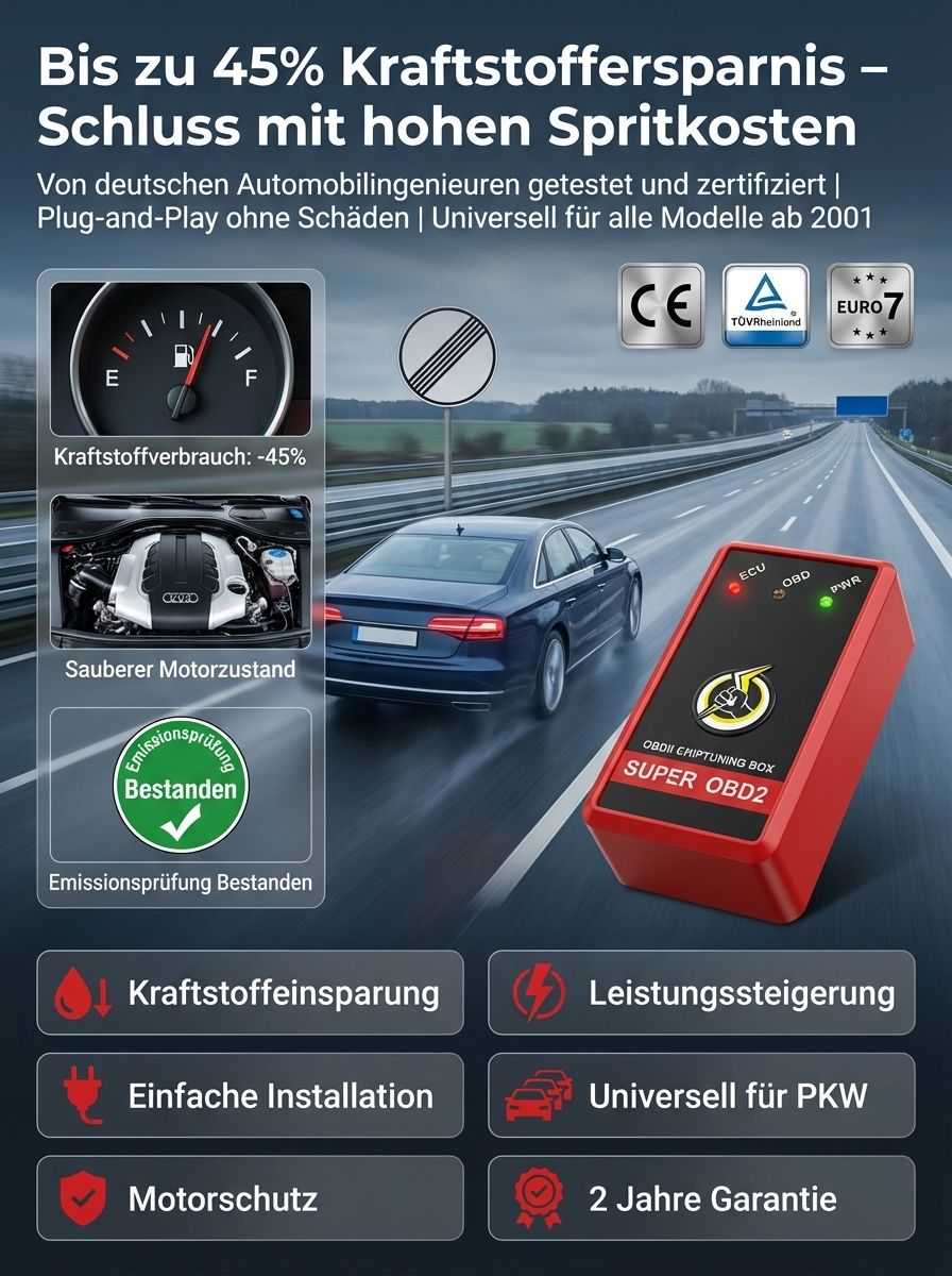 OBD2Nitro Optimierungskönig Kraftstoffspargerät