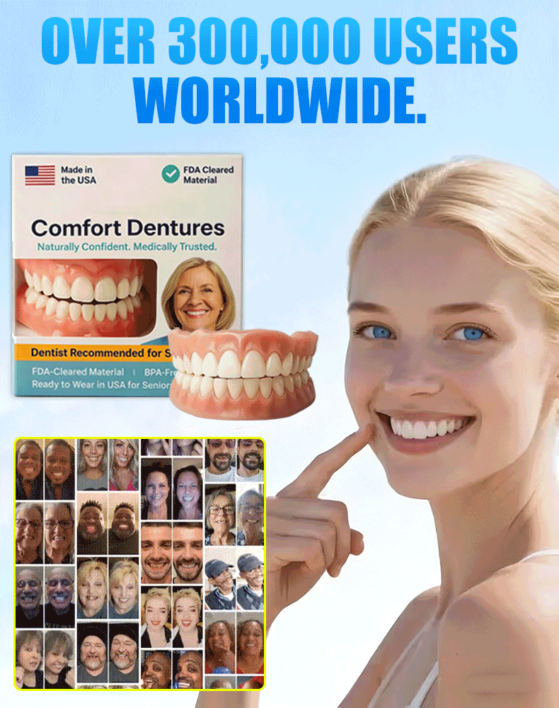 [Edison Award Winner] Natural Fit Denture Set