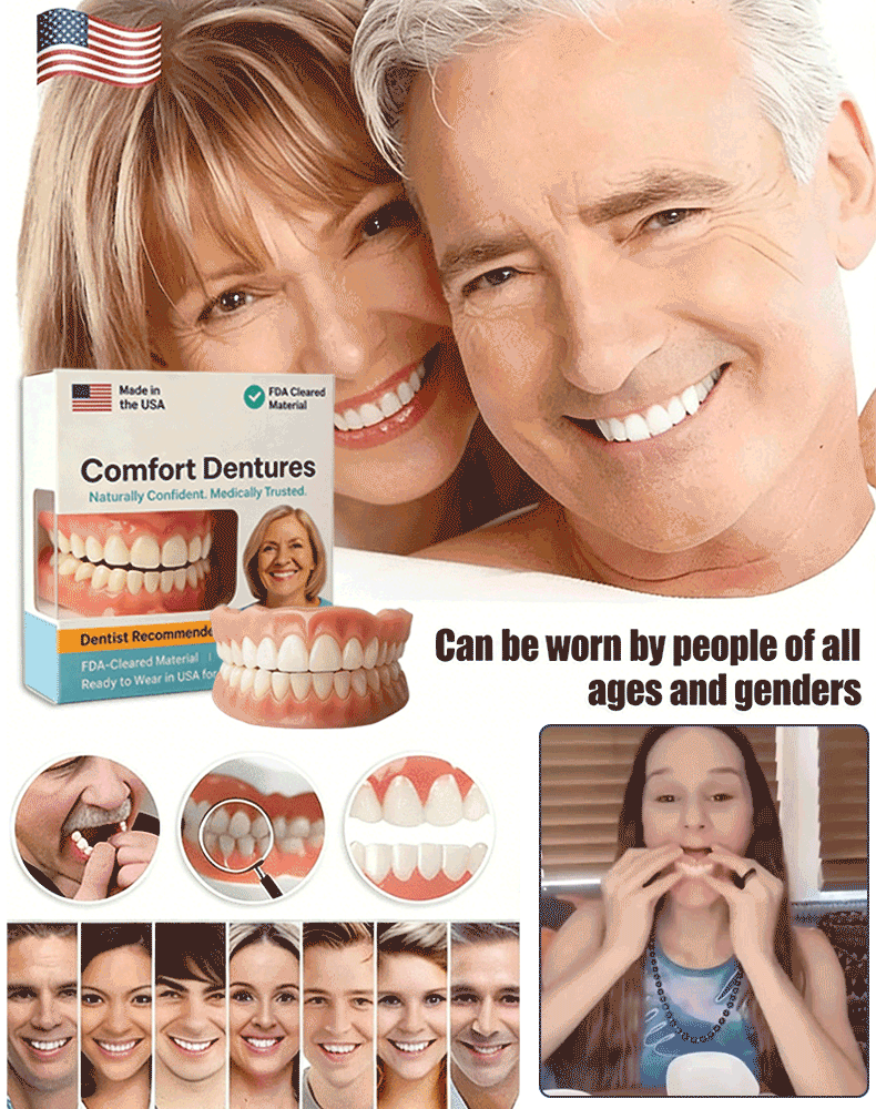 [Edison Award Winner] Natural Fit Denture Set
