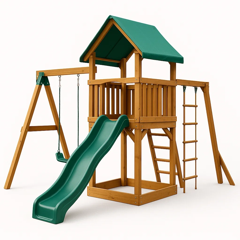 Giochi da esterno,Altalena combinata per bambini da esterno - Furnihomemarket