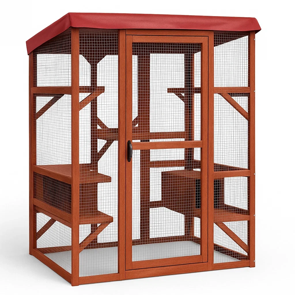 Articoli per animali domestici,Gabbia per gatti - Furnihomemarket