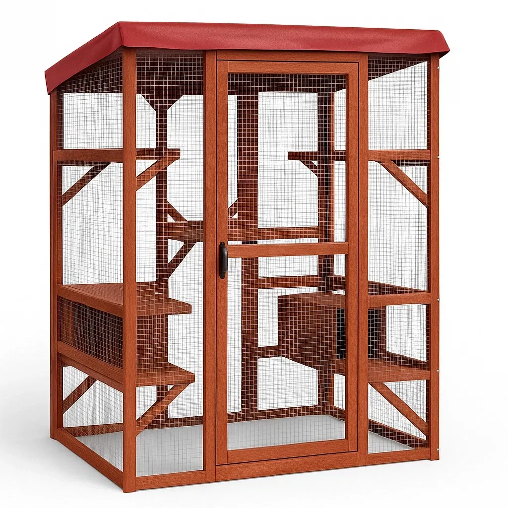 Articoli per animali domestici,Gabbia per gatti - Furnihomemarket