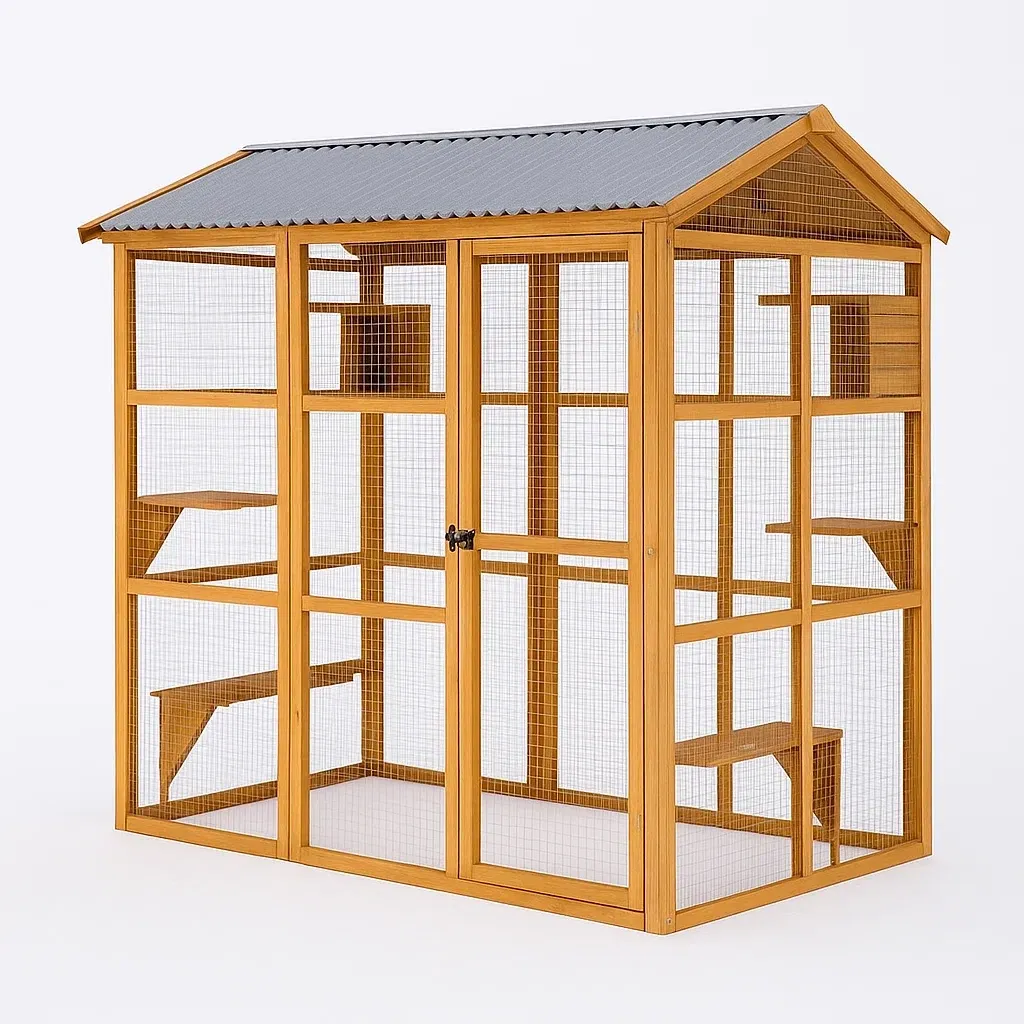 Articoli per animali domestici,Gabbia per gatti - Furnihomemarket