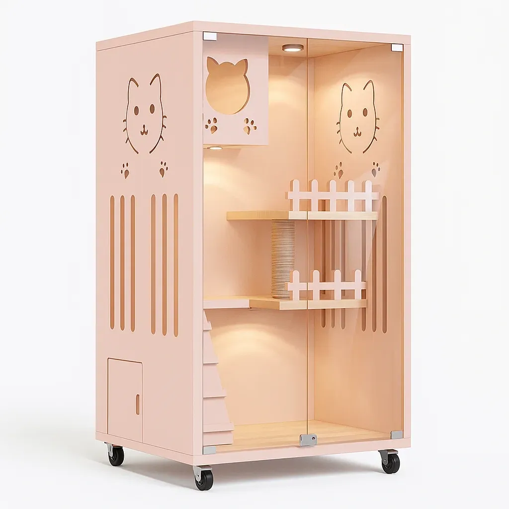 Articoli per animali domestici,Gabbia per gatti - Furnihomemarket