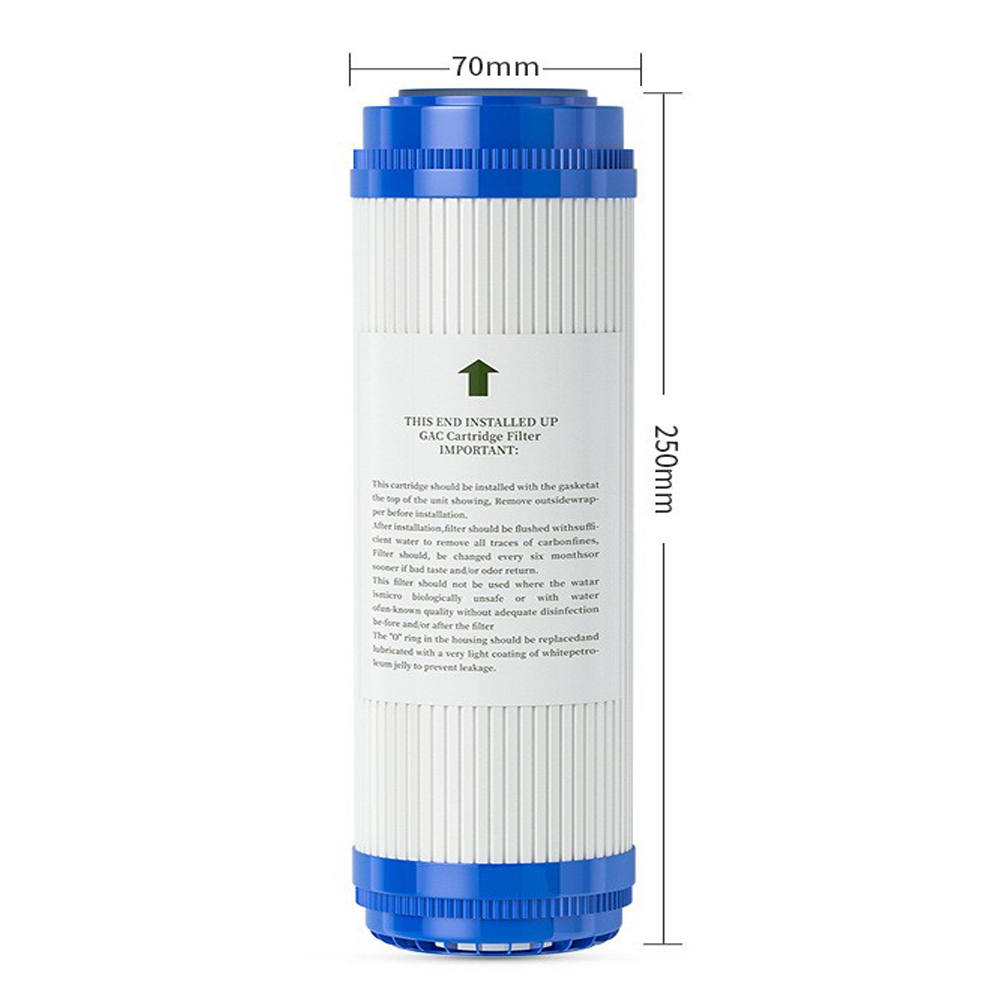 10x2.5 Granular Activated Carbon GAC Water Filter Cartridge/ACB Filter Element