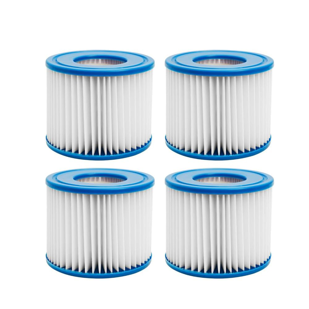 Type VI Inflatable Hot Tub Filters Cartridge and SPA Filters Replacements-4 Packs