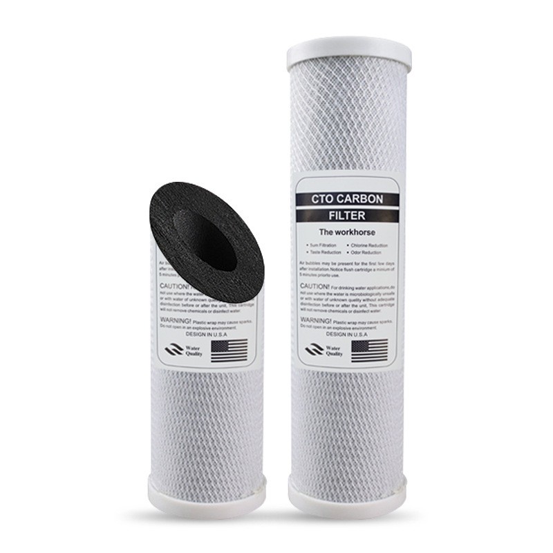 1 Micron 2.5"x10" Whole House CTO Carbon Sediment Water Filter Cartridge