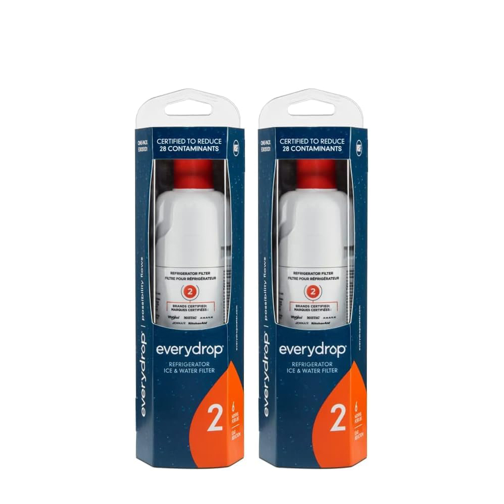 Refrigerator Water Filter 2, EDR2RXD- 2 Packs