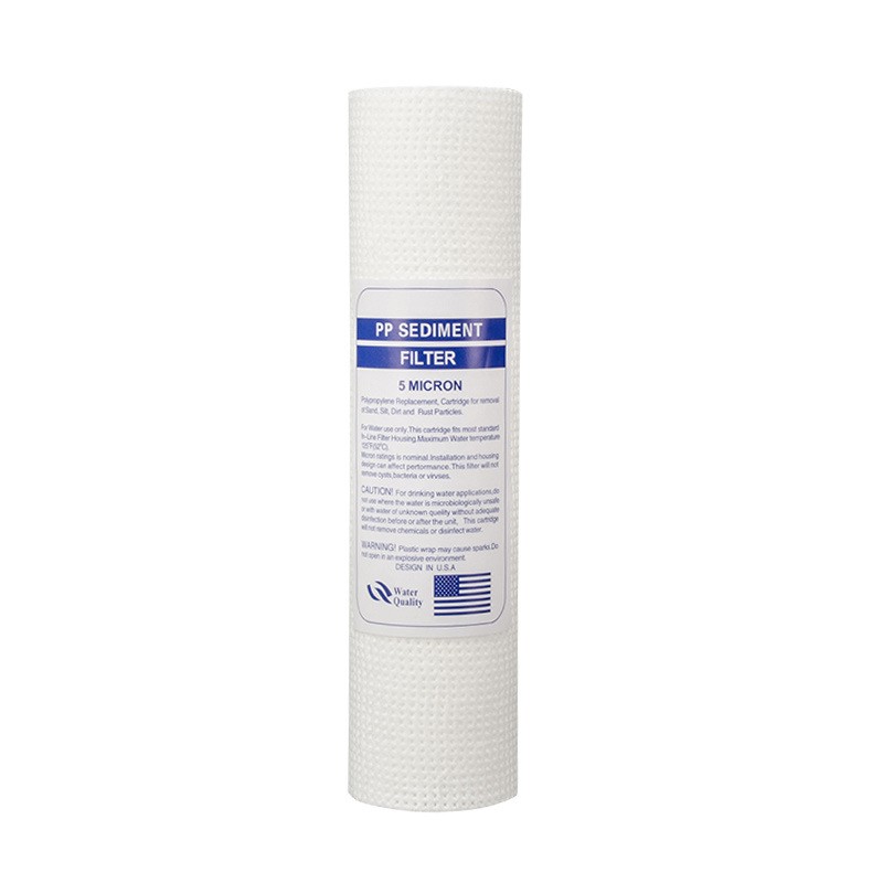 10"x 2.5" Polypropylene 1 Micron,5 Micron,10 Micron Sediment Water Filter for RO System Reaplacement
