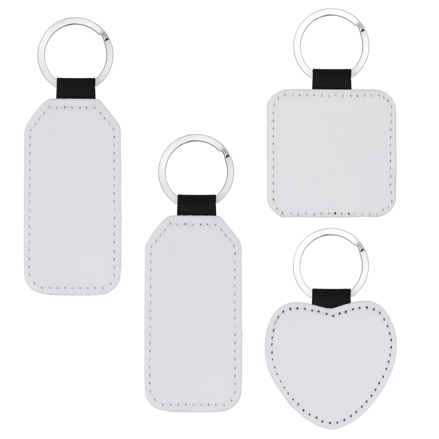 Blank Leather Key Chain for Heat Press