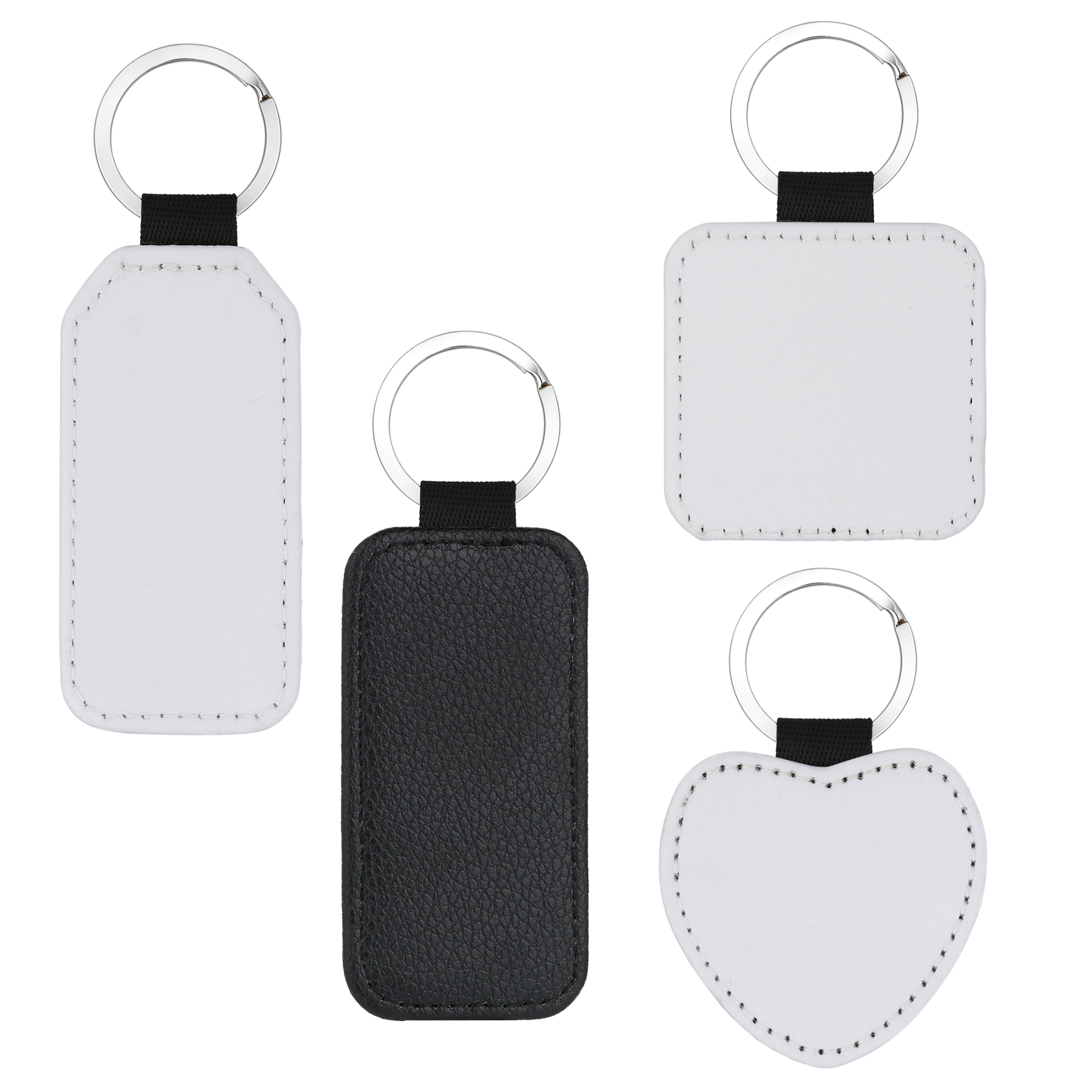 Blank Leather Key Chain for Heat Press