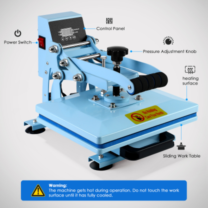 Diggy Heat Press Machine Pro - 15" x 11" 